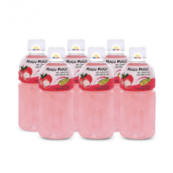 MoguMogu Strawberry Flavored Drink With Nata De COCO 320ml